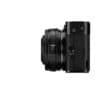 Fujifilm X-E5 Kamera mit XF23mm F2.8 Objektiv in Schwarz.